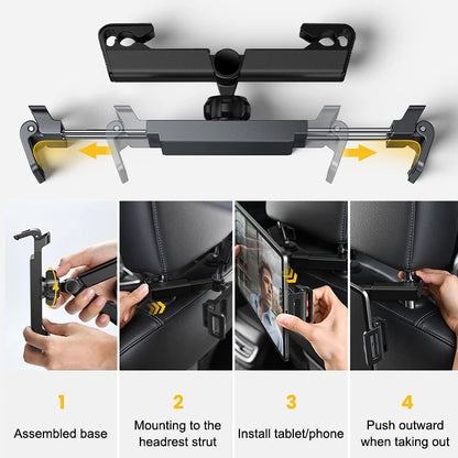 Rear Seat Car Phone & Tablet Holder