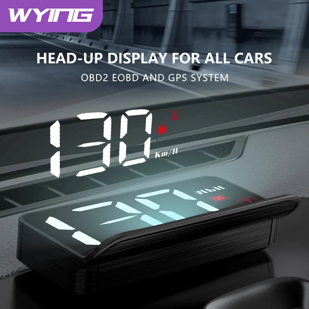 Digital Heads-Up Car Speedometer